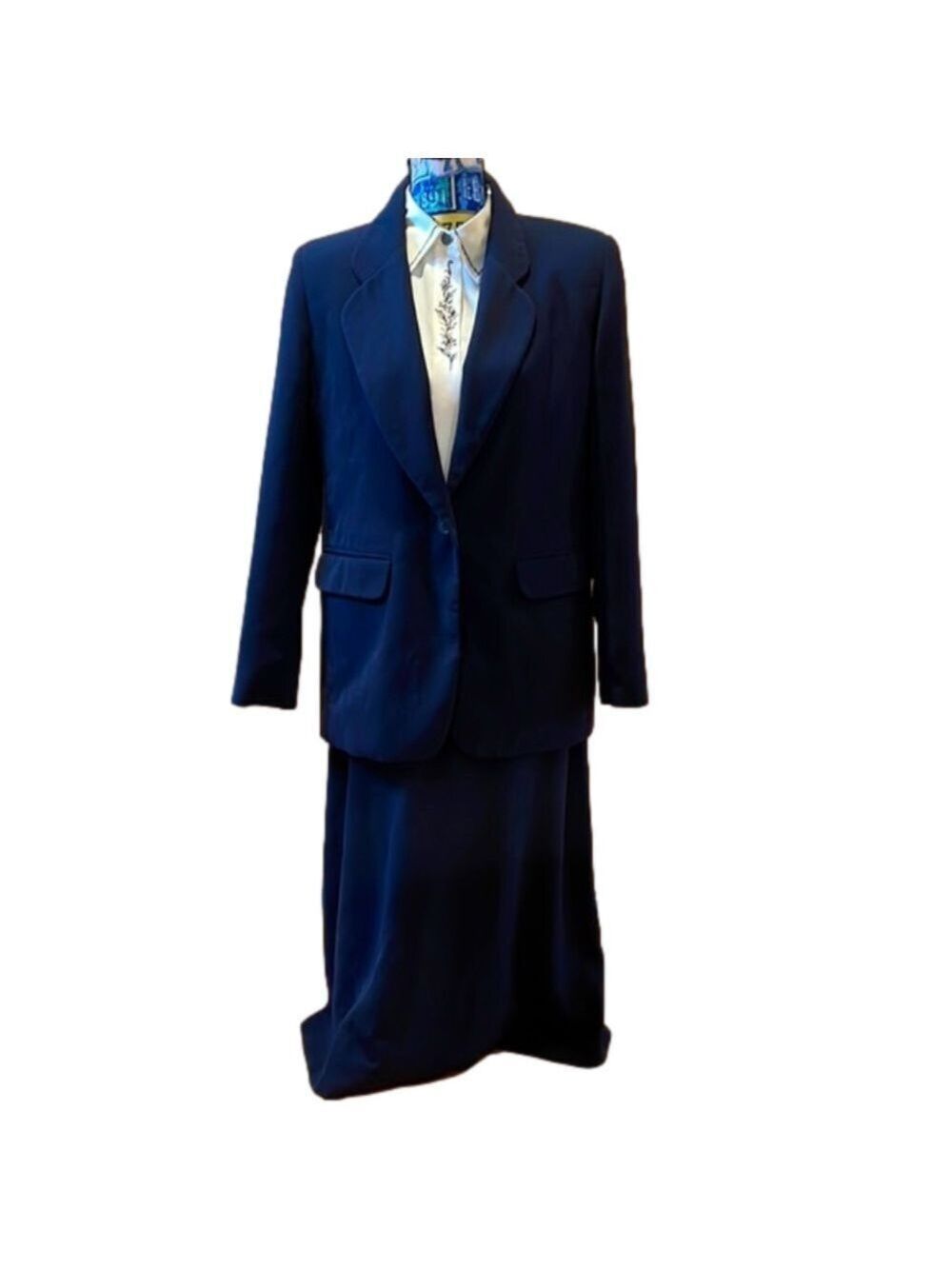 Koret 3 piece suit dress, skirt size 10, shirt and blazer size 8